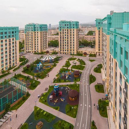 Manica Gagarin Park Apartment Almatî Exterior foto