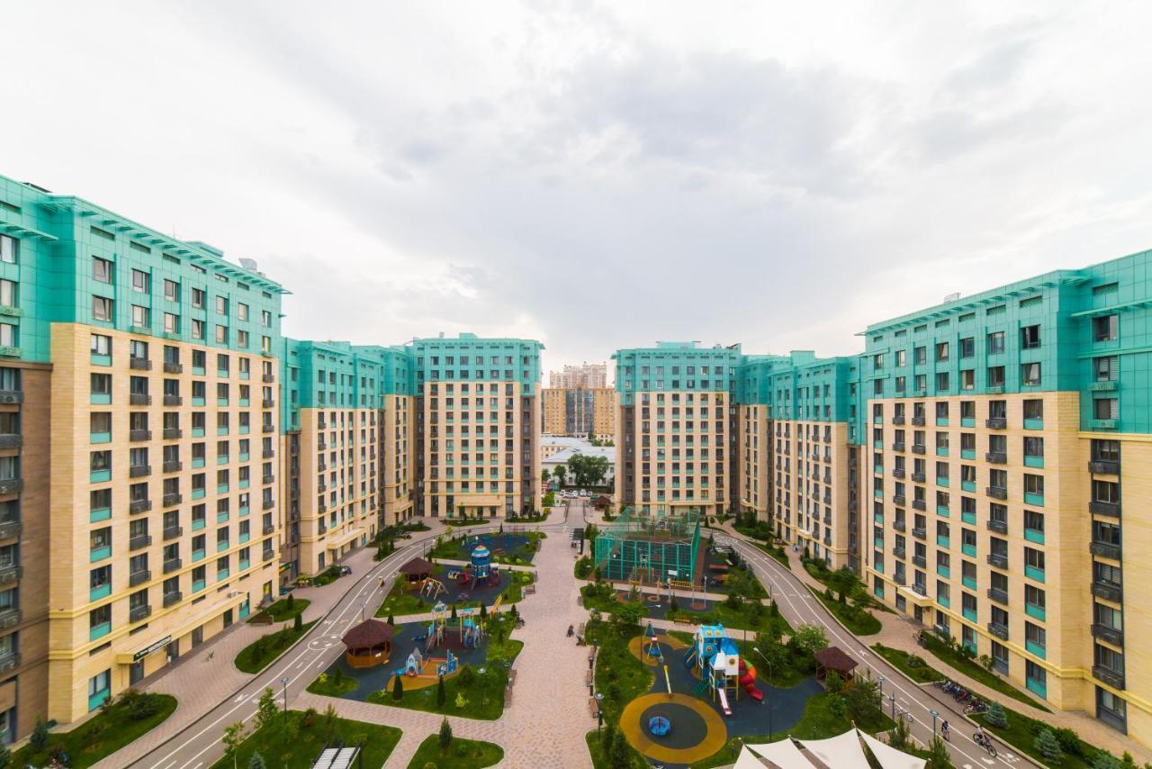 Manica Gagarin Park Apartment Almatî Exterior foto
